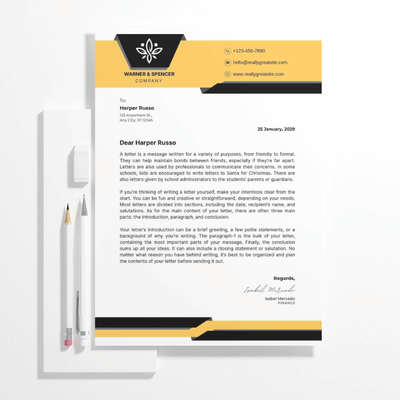 letterhead printing