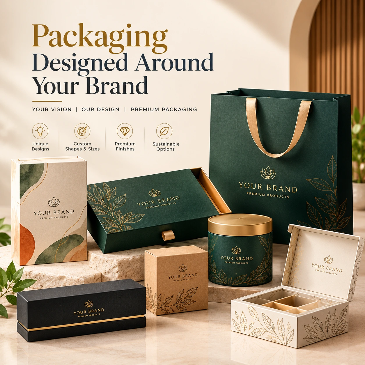 packaging designed around your brand