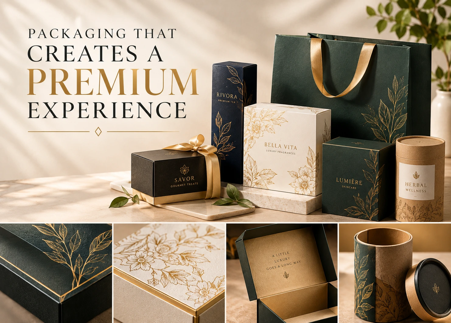 packaging that creates a premium experience