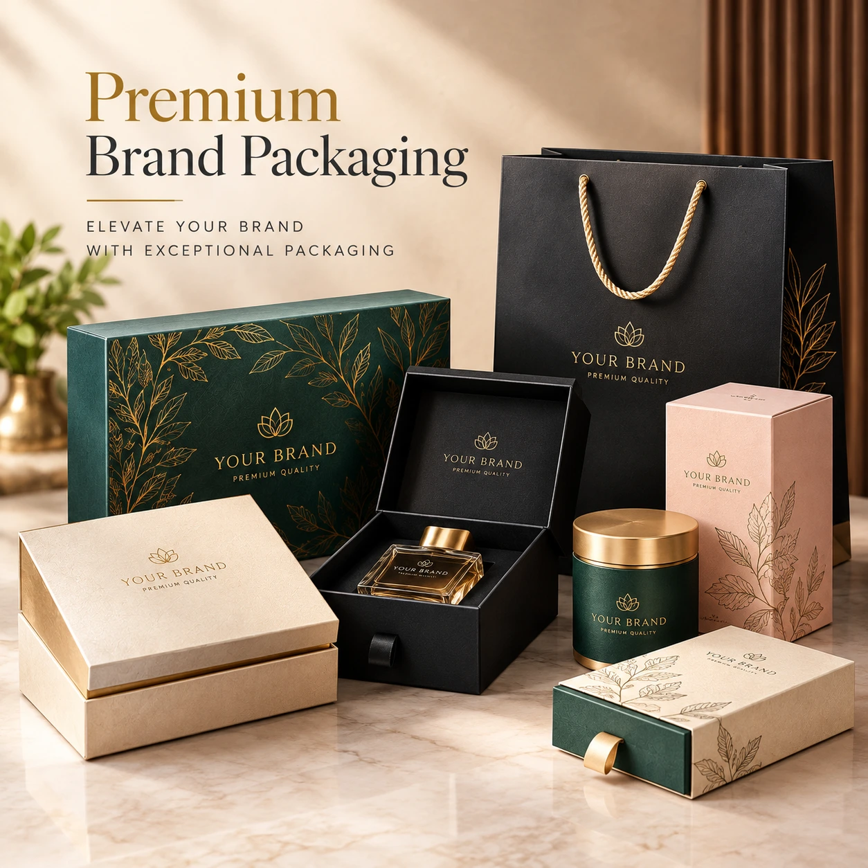 premium brand packaging