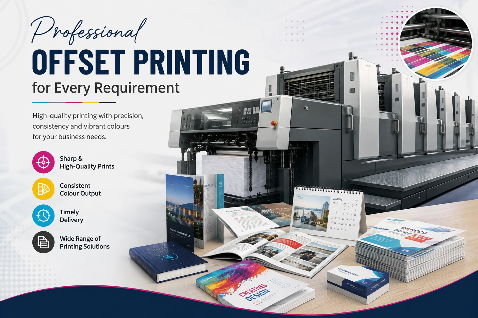 professional offset printing for every requirement